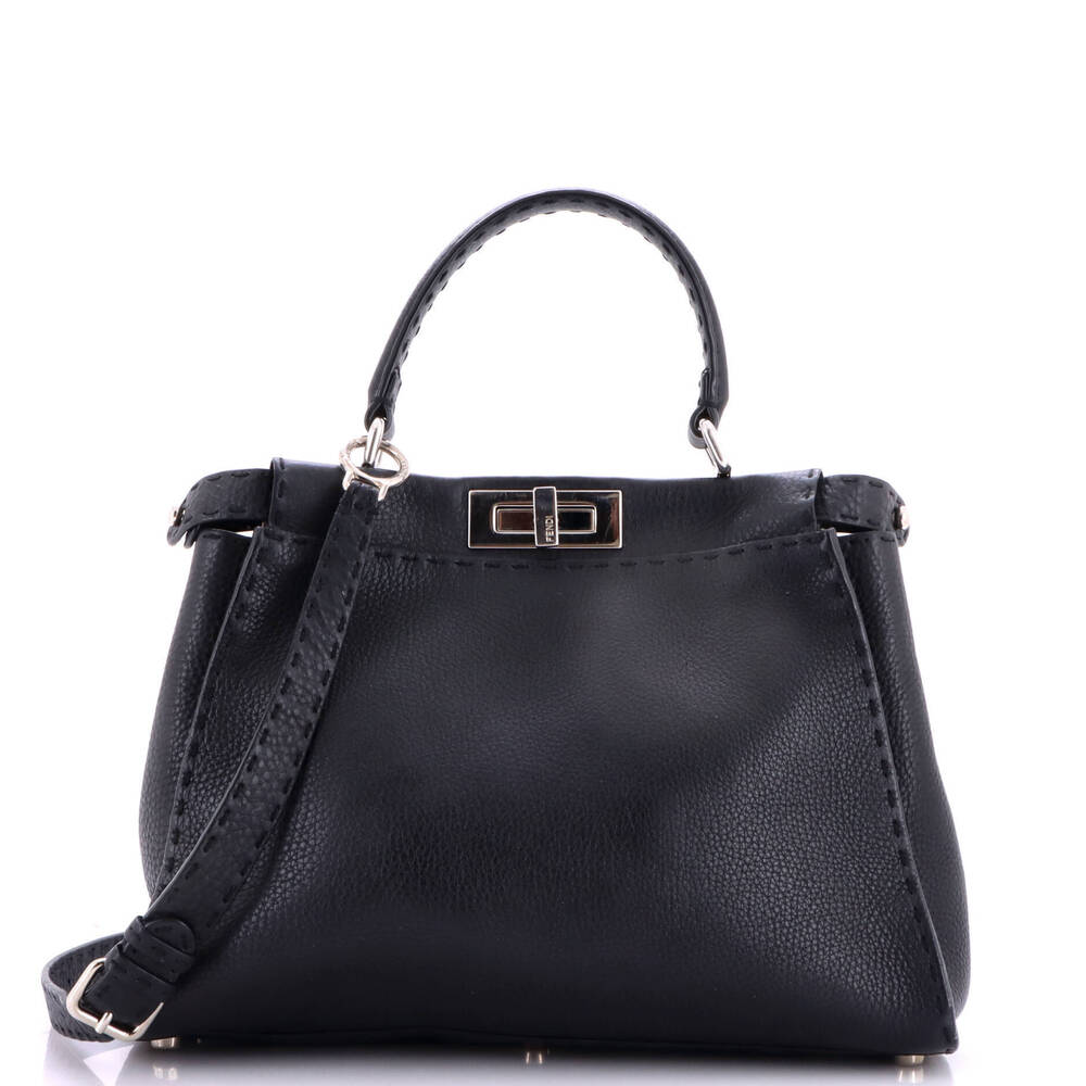 Fendi Medium Selleria Peekaboo Bag Leather